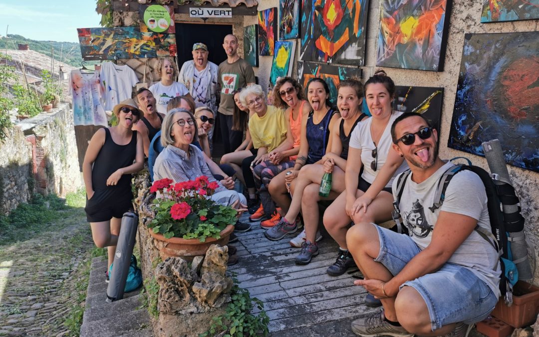 Retour sur la journée Rando & Yoga à Cordes-Sur-Ciel